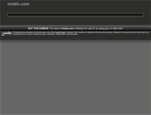 Tablet Screenshot of mobiv.com